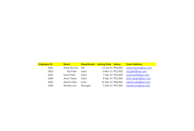 do data entry work